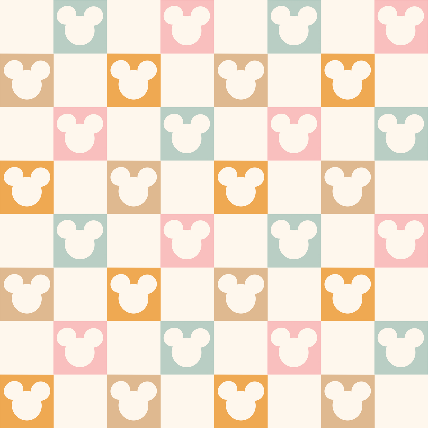 Pastel Mouse Checks