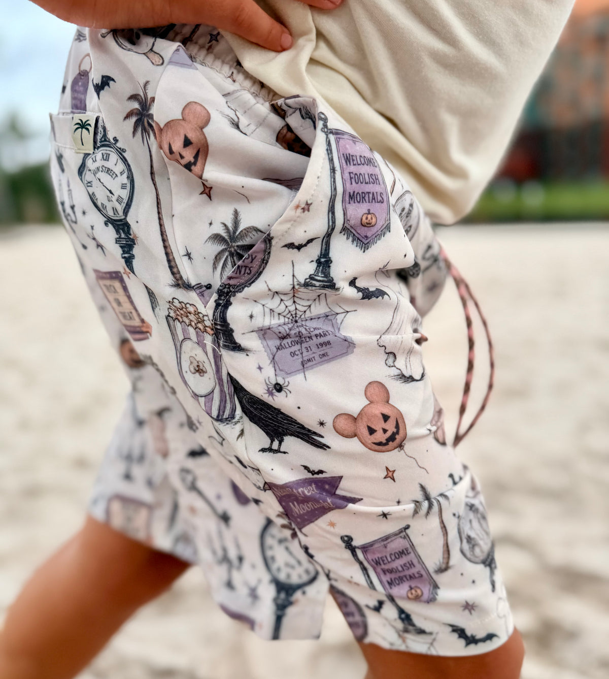 Happy Haunts | Boys Resortech™ Resort Shorts