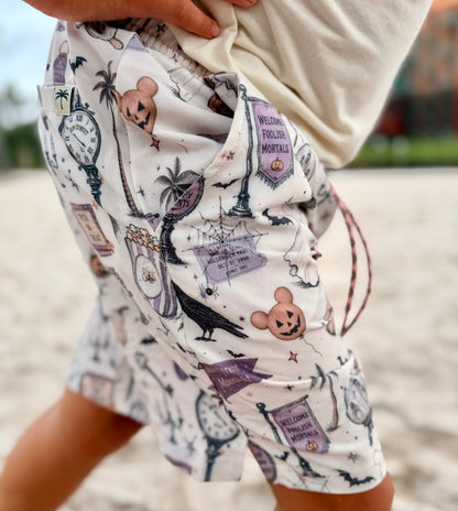 Happy Haunts | Boys Resortech™ Resort Shorts