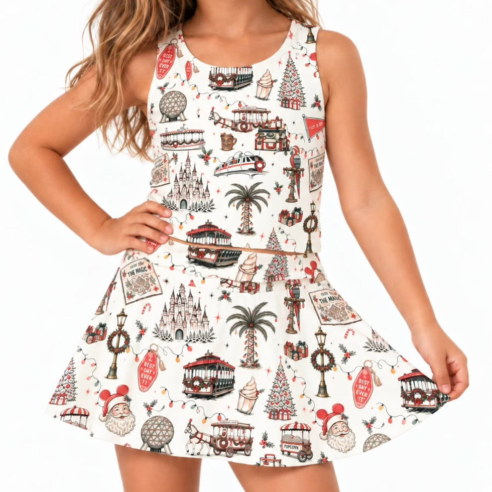 Christmas Keepsakes | Girls Luxeflex™ Performance Skirt