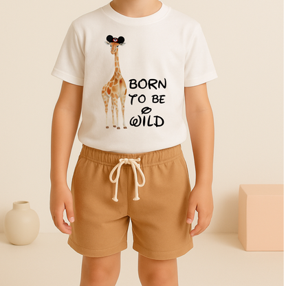 Born to be Wild Customizable Family Graphic Tee