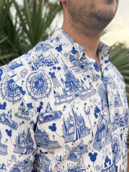Park Toile | Men’s Resortech™ Button-Down