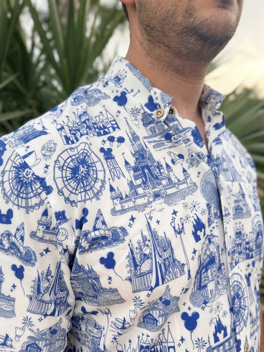 Park Toile | Men’s Resortech™ Button-Down
