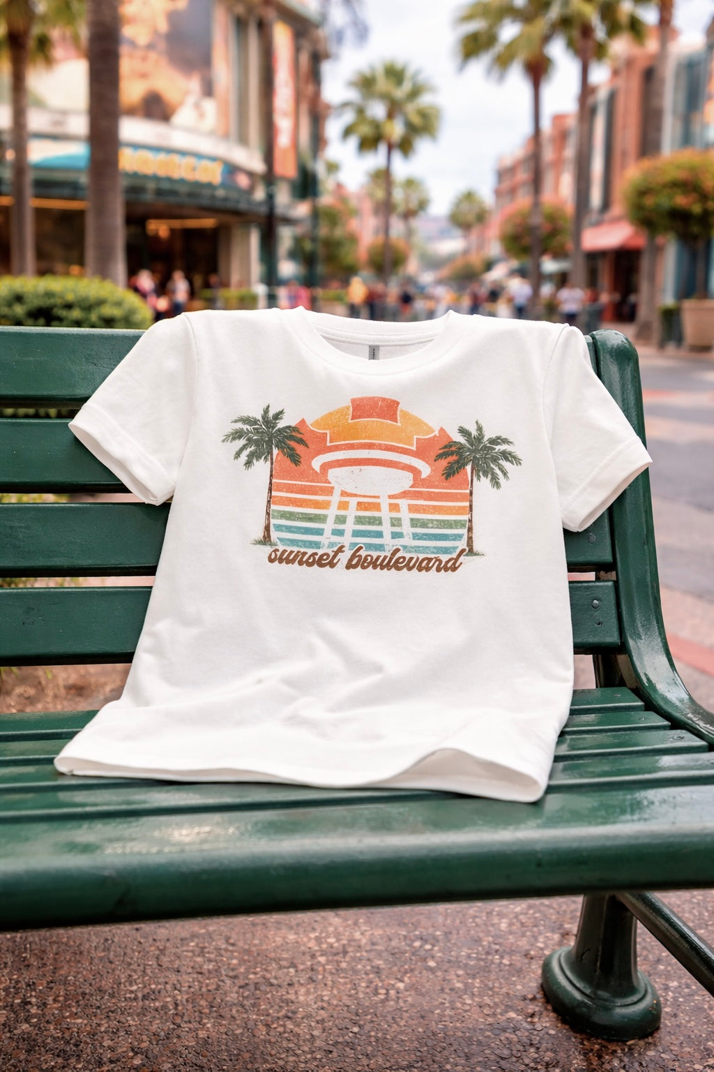 Sunset Blvd. Family Graphic Tee