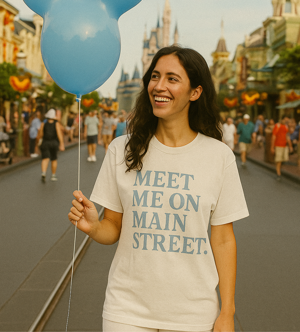 Meet Me on Main Street Family Graphic Tee