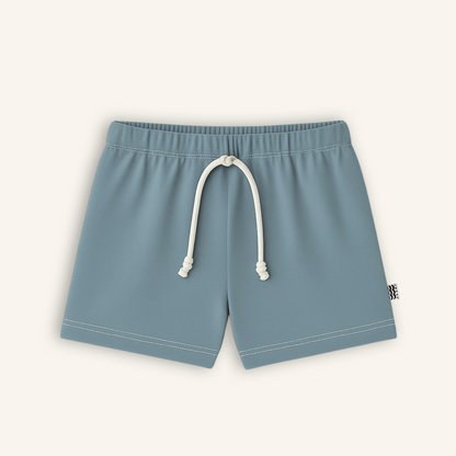 Kids Handcrafted Solid Coordinating Crew Shorts