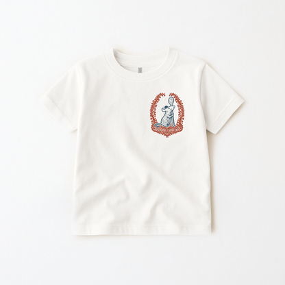 Kids Handcrafted Anyone Can Cook Badge Tee & Optional Bottoms