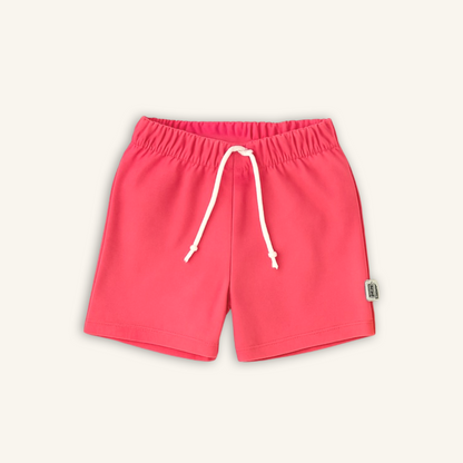 Kids Handcrafted Solid Coordinating Crew Shorts