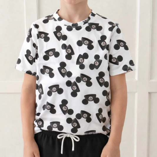 Kids Handcrafted Magic Mouse Hat Tee & Optional Bottoms