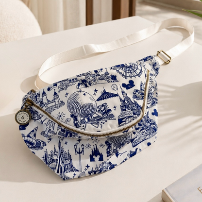 Theme Park Toile XL Signature Park Belt Bag / Fanny Pack
