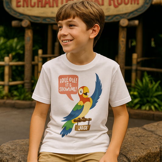Kids Tiki Bird Room Graphic Tee & Optional Bottoms