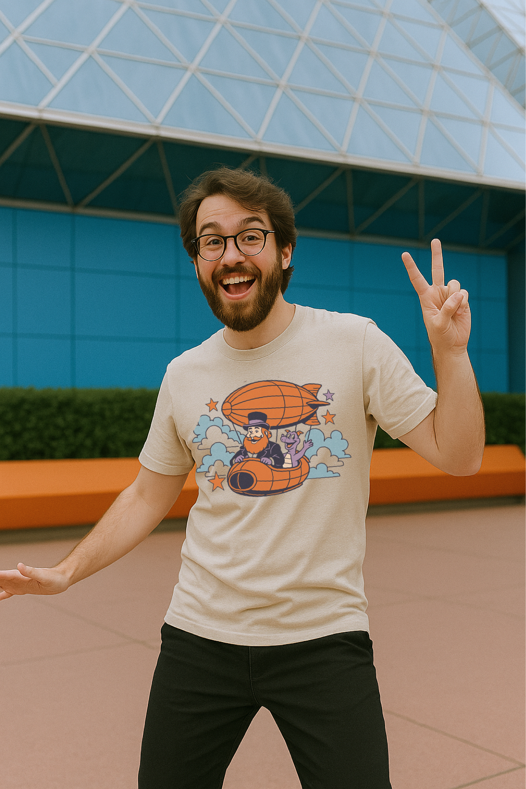 Figment and Dreamfinder Family Graphic Tee