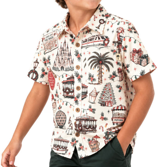Christmas Keepsakes | Boys Resortech™ Button-Down