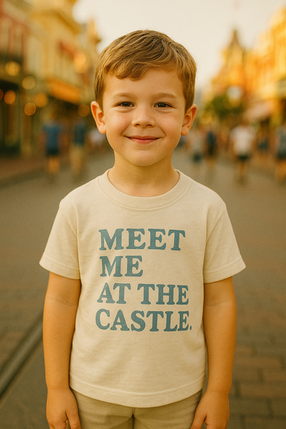 Meet Me At The Castle Kids Graphic Tee