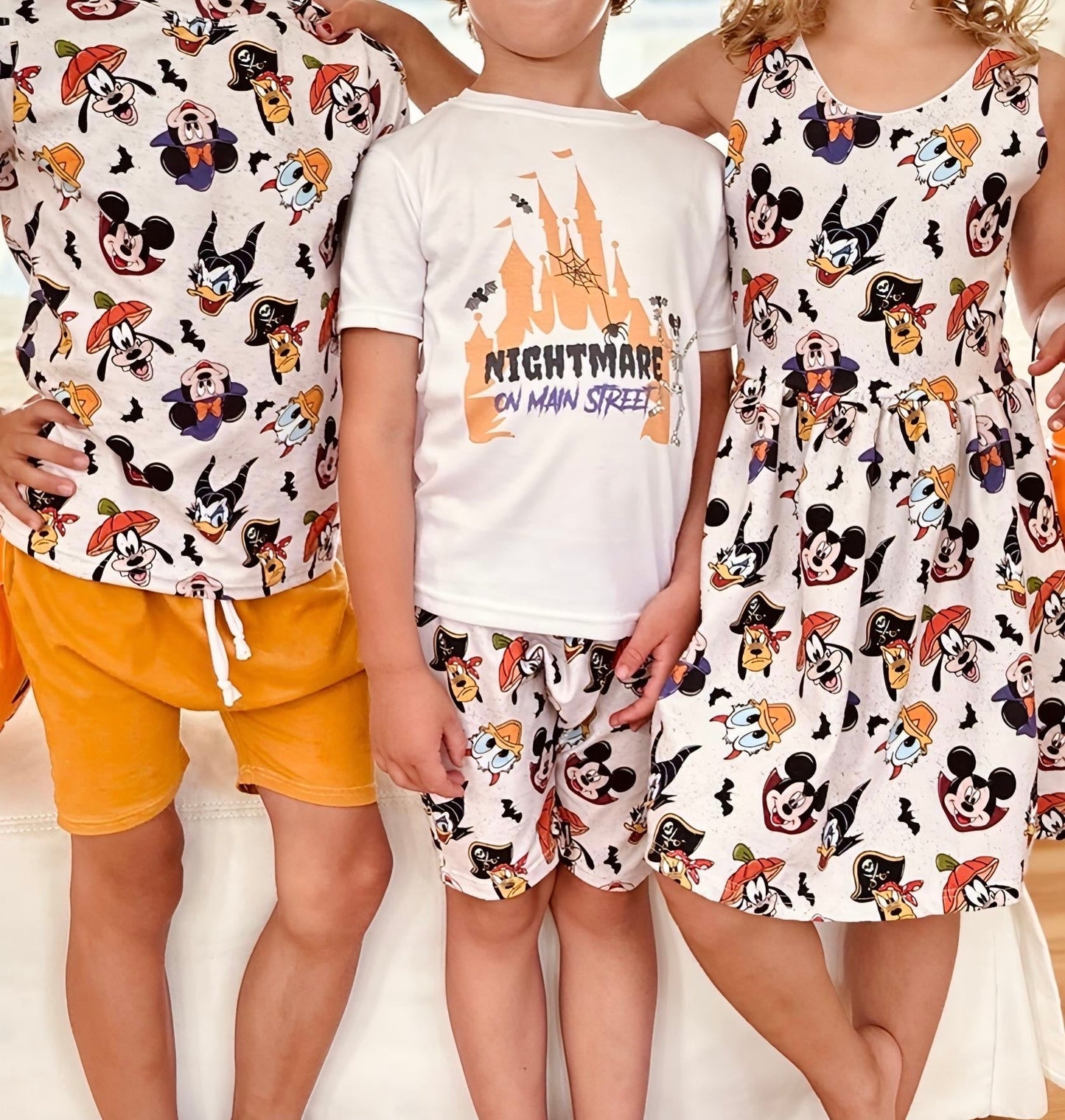 Kids Nightmare on Main Street Graphic Tee & Optional Bottoms
