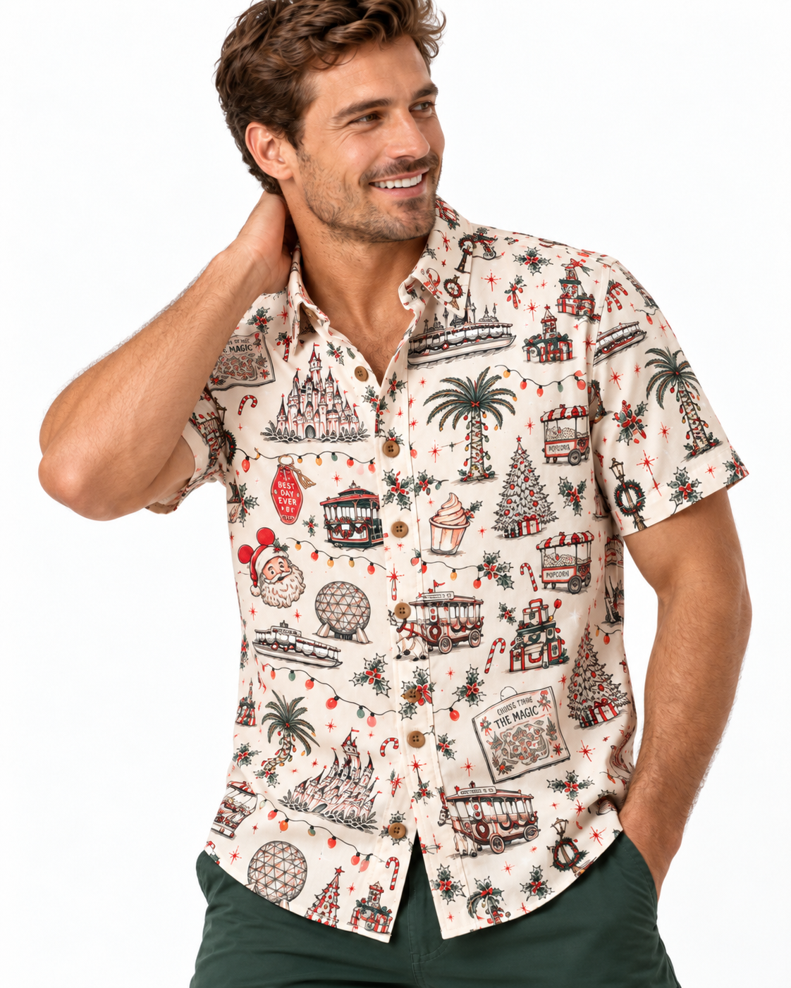 Christmas Keepsakes | Men’s Resortech™ Button-Down