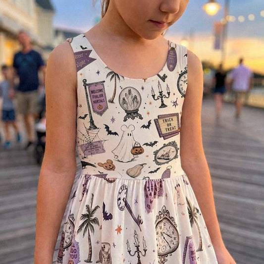 Happy Haunts | Girls Twirl Dress