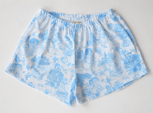 Women’s Princess Toile Essential Cotton Breezy Shorts