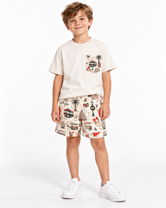 Christmas Keepsakes | Kids Clubhouse Cotton™ Crew Shorts