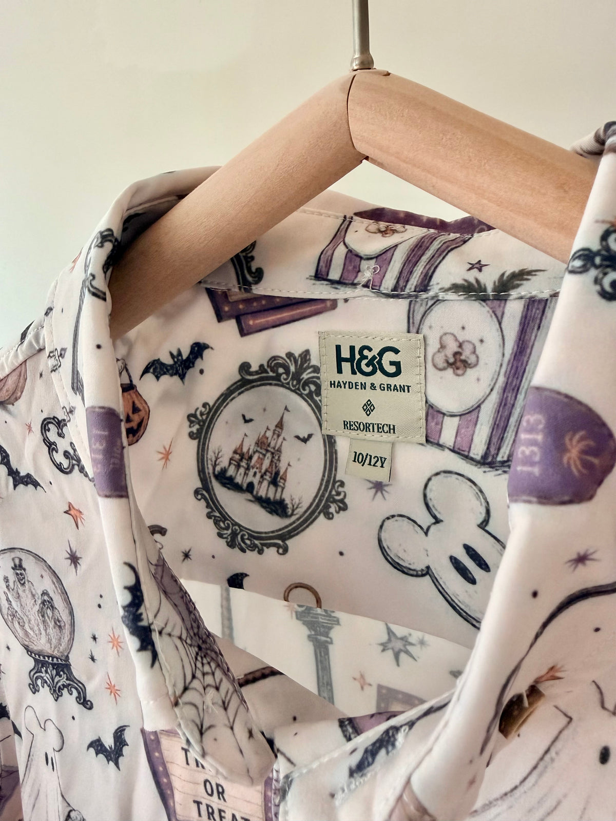 Happy Haunts | Boys Resortech™ Button-Down
