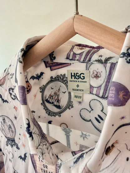 Happy Haunts | Boys Resortech™ Button-Down