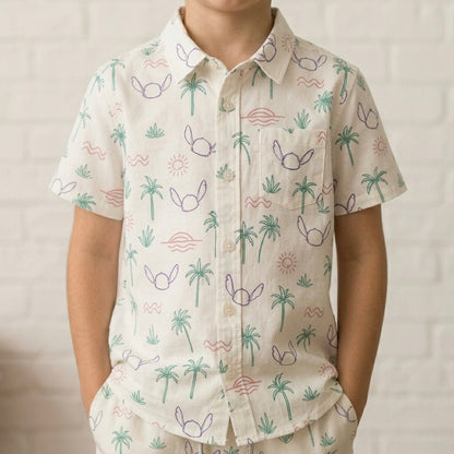 The Ohana Project Kids’ Resortech™ Button-Down [Presale Ships June 25]