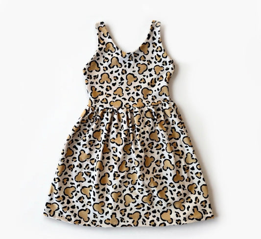 Women’s Safari Cheetah Performance Twirl Dress