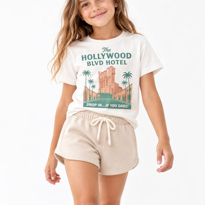Stone | Kids Core Cotton Breezy Shorts