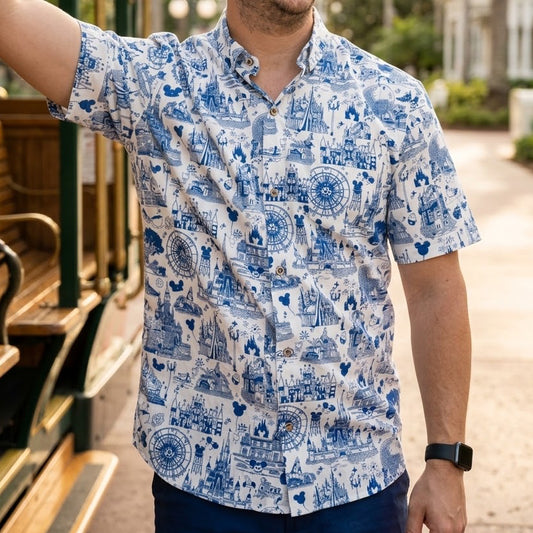 Park Toile | Men’s Resortech™ Button-Down