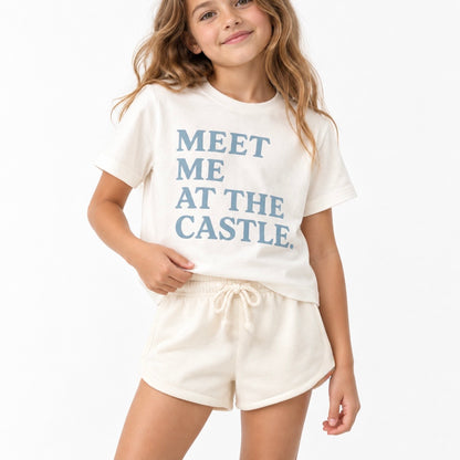 Stone | Kids Core Cotton Breezy Shorts