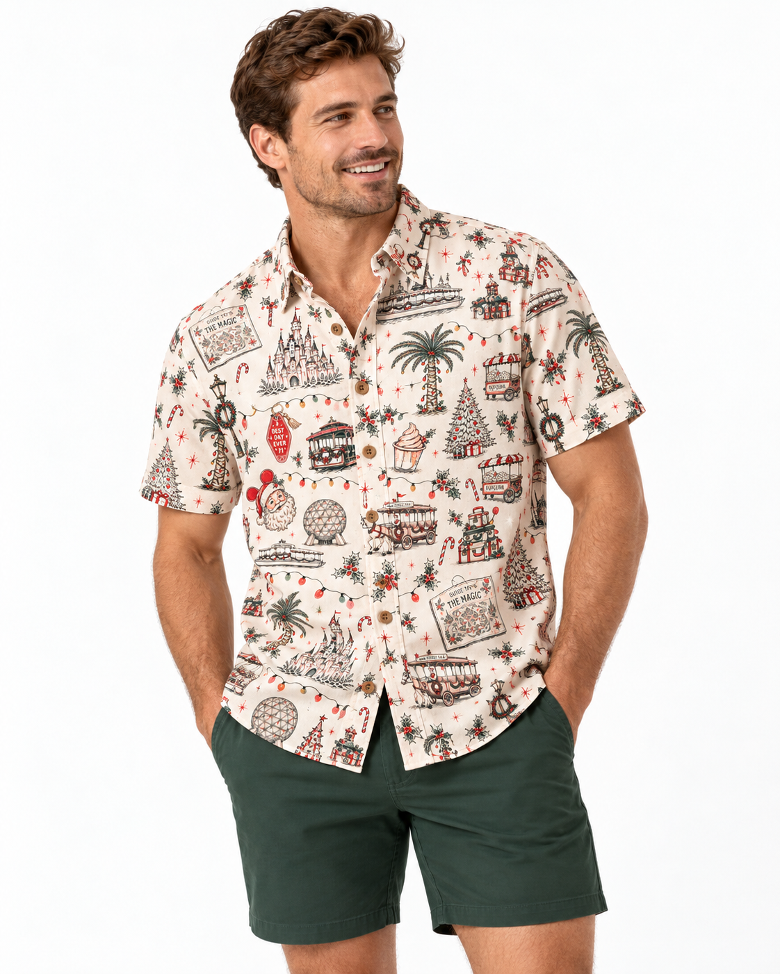 Christmas Keepsakes | Men’s Resortech™ Button-Down