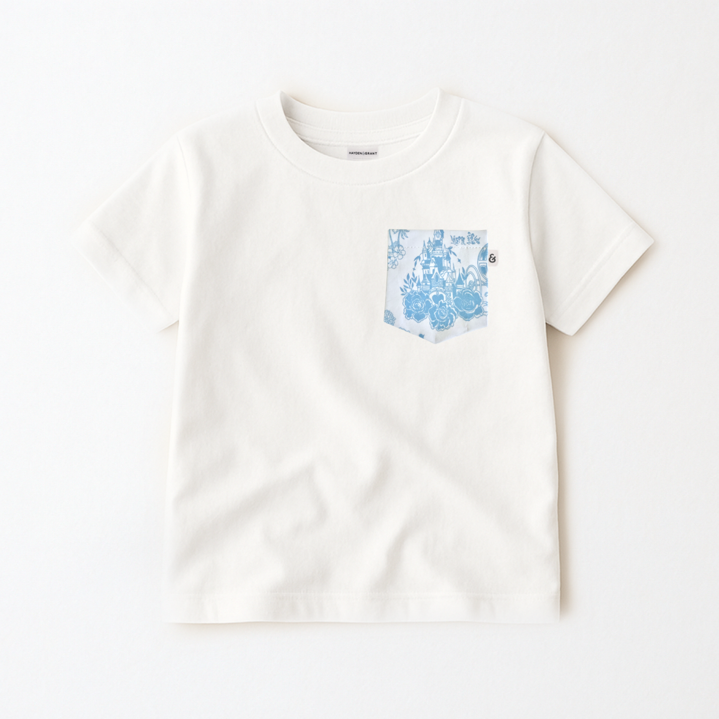 Adult Handcrafted Princess Toile Pocket Tee