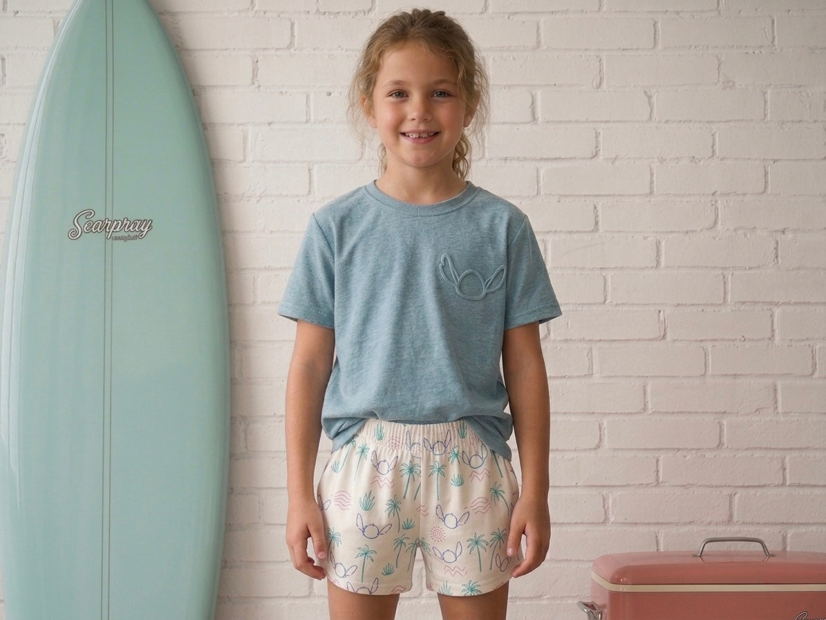 Girls Ohana Project Essential Cotton Breezy Shorts