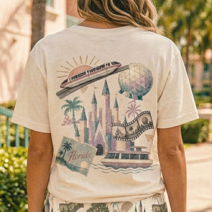 Adult Handcrafted Park Hopper Vacation Club Tee