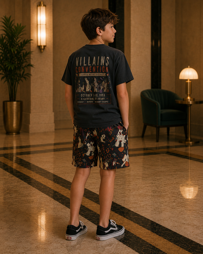 Villain Convention| Kids Twilight Charcoal Tee