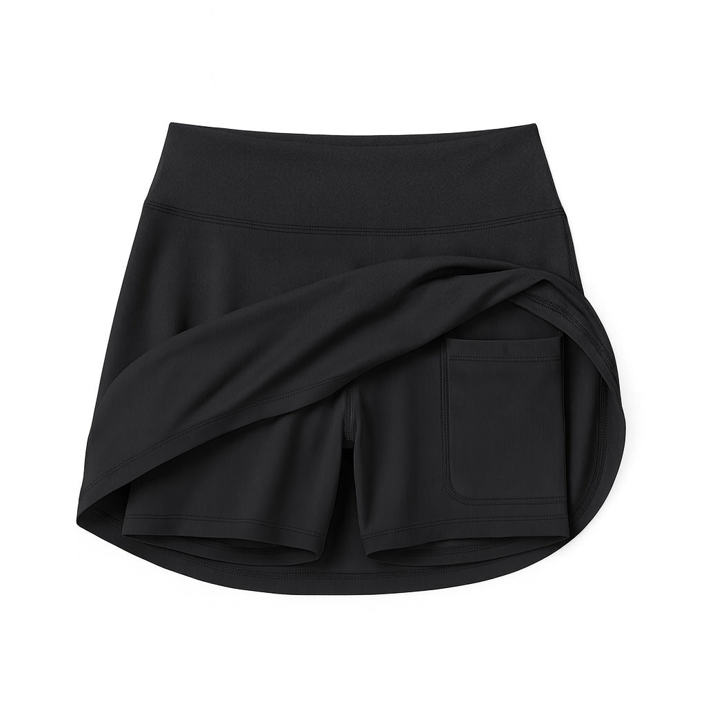 Women's Mouse Checker Performace Seamless Tank + Skirt Set