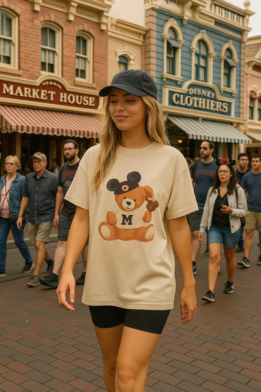 Teddy Mouse Family Graphic Tee