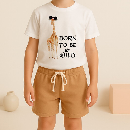 Born to be Wild Customizable Family Graphic Tee