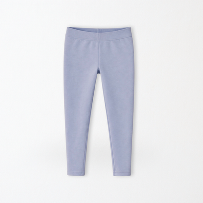 Kids Core Cotton Leggings in Drift