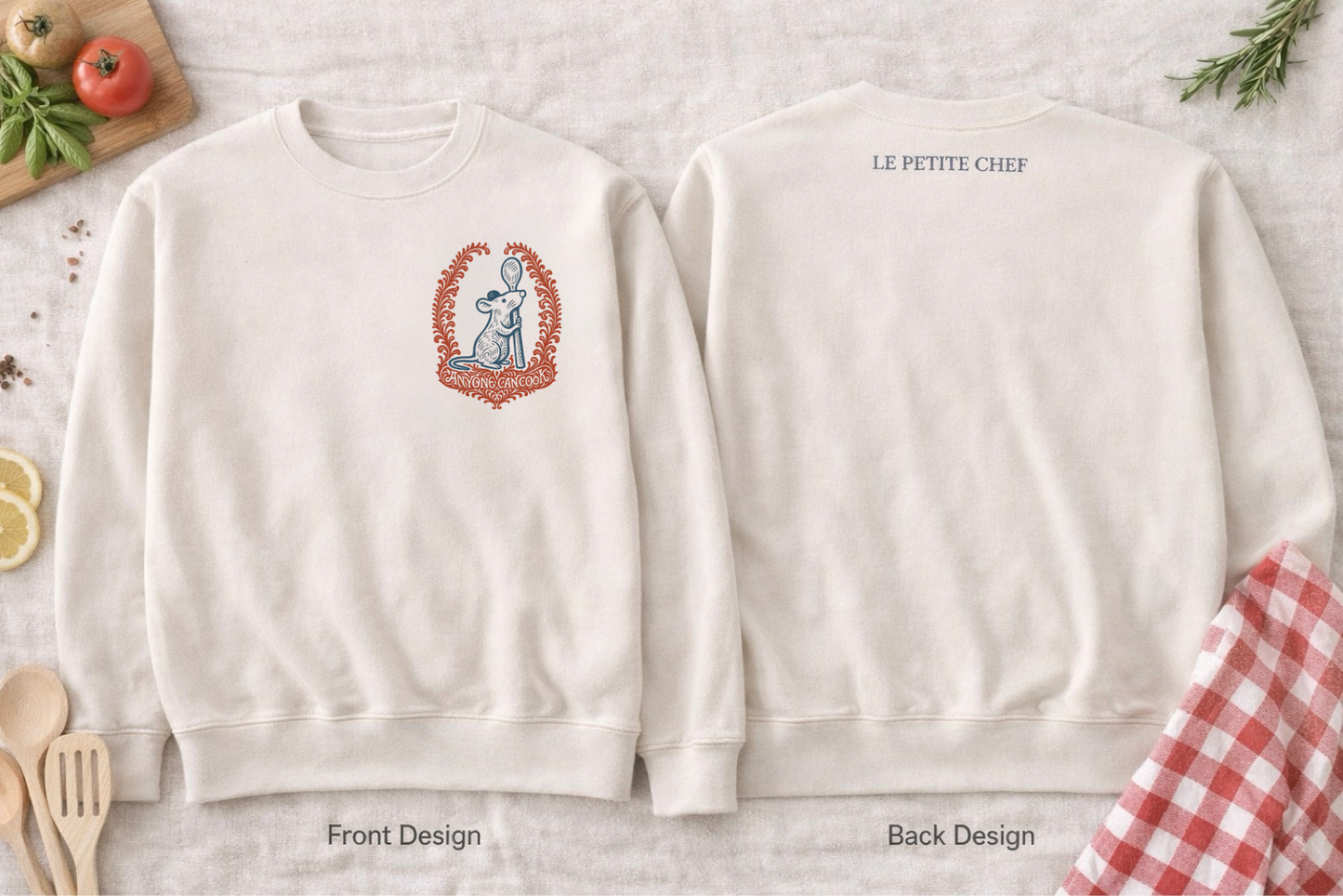 Le Petite Chef Badge Adult Park Weight™️ Pullover