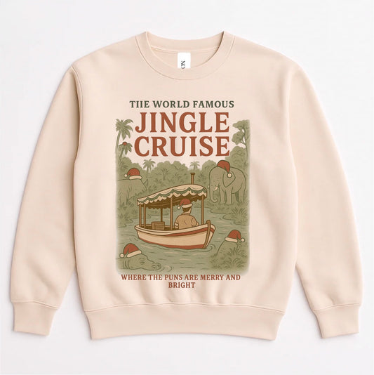 Jingle Cruise Christmas Family Sweatshirt