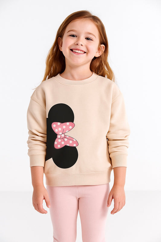 Handcrafted Peek-a-boo Mouse Family Sweatshirt
