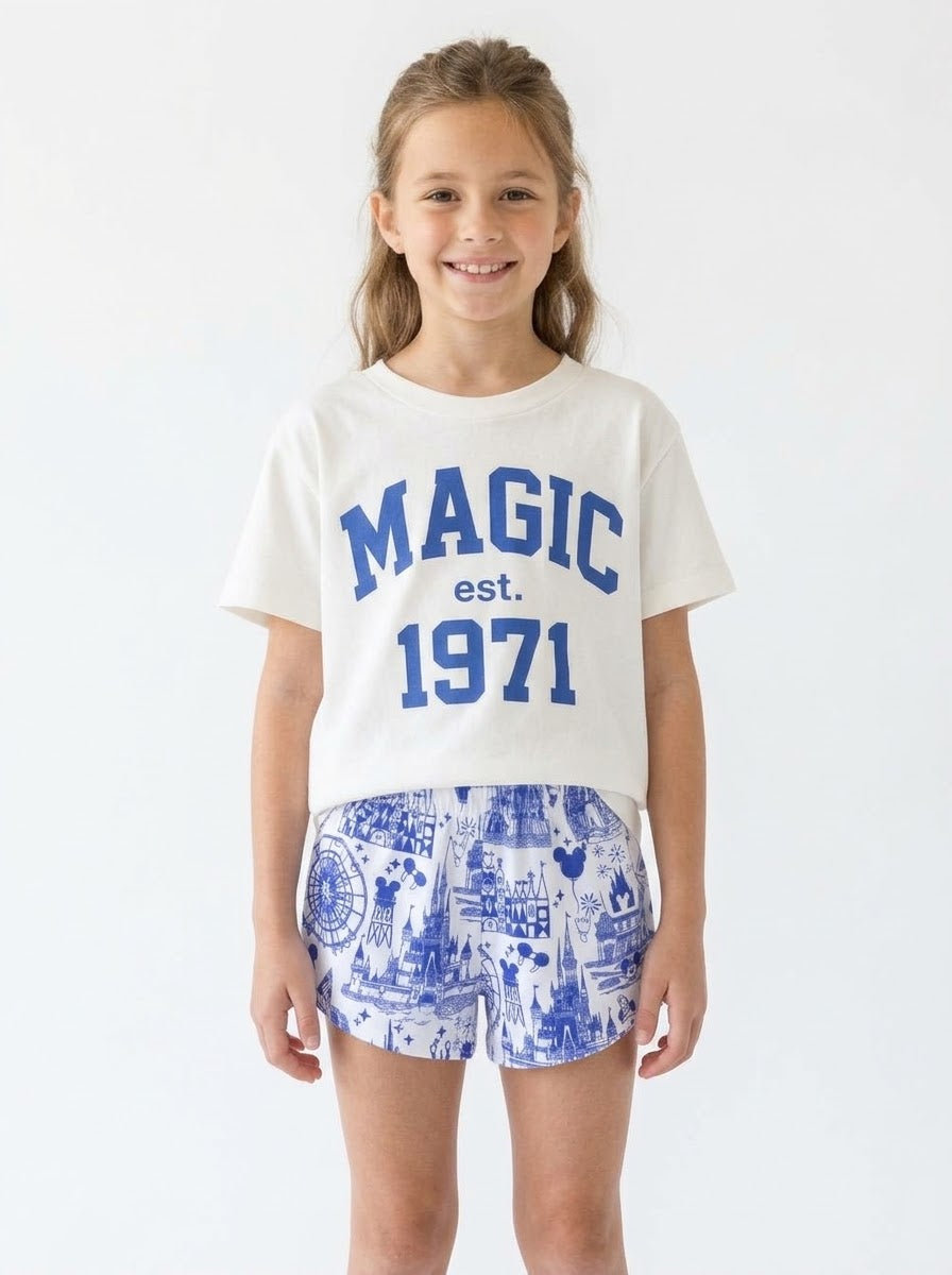 Park Toile | Girls Clubhouse Cotton™ Breezy Shorts