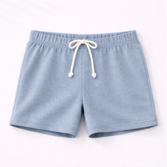 Kids Core Crew Shorts in Drift