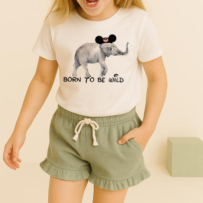Born to be Wild Customizable Family Graphic Tee
