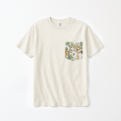 Adult Living Kingdom Pocket Tee Family Graphic Tee