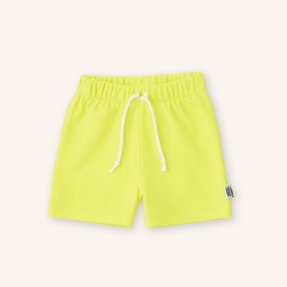 Kids Handcrafted Solid Coordinating Crew Shorts