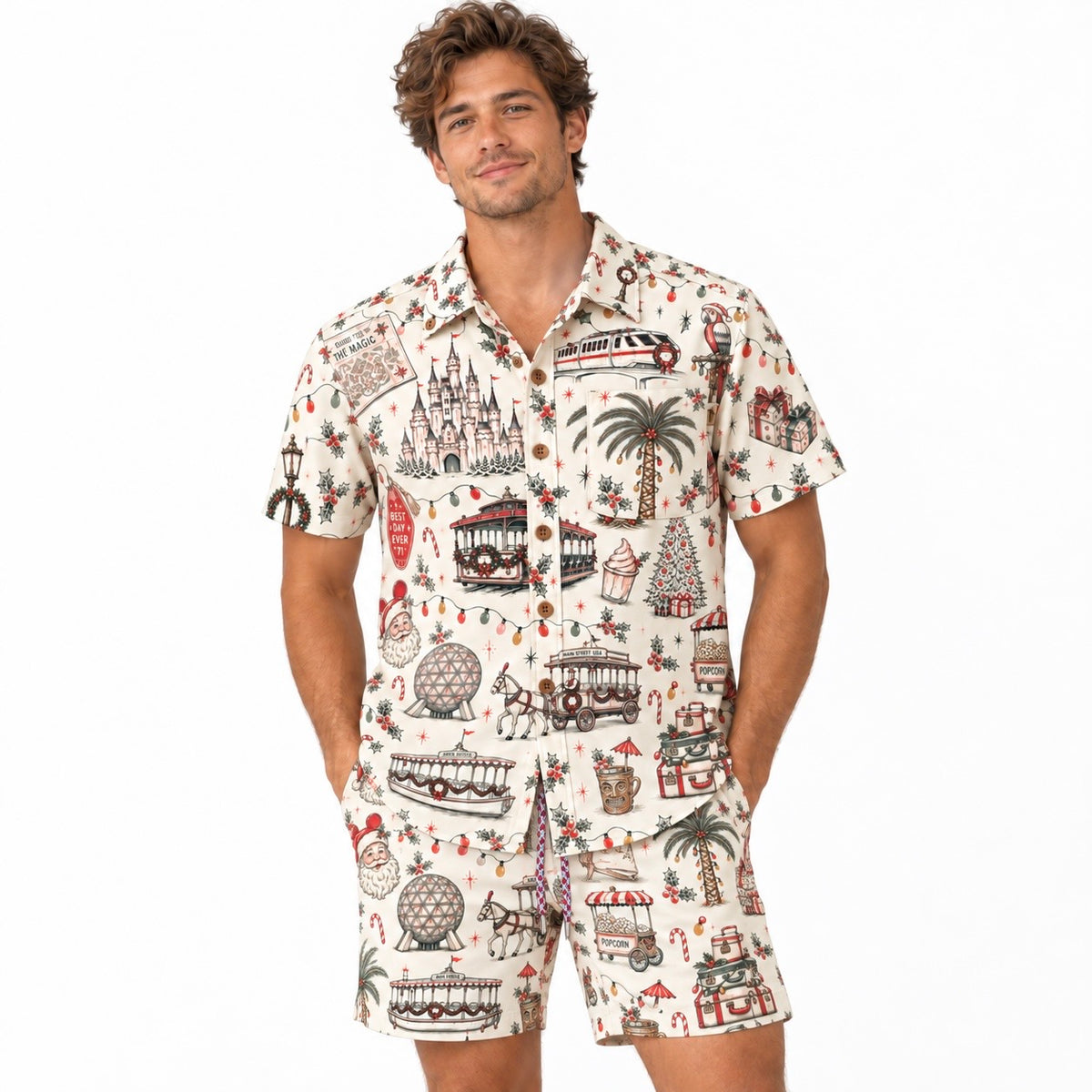 Christmas Keepsakes | Men’s Resortech™ Button-Down