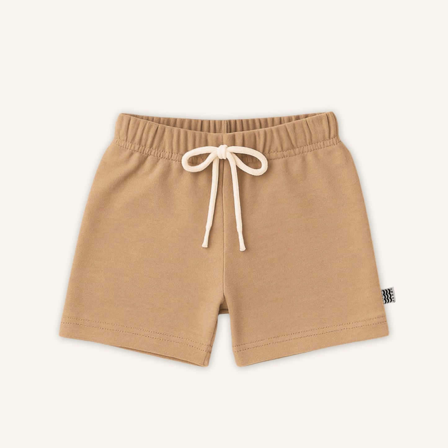 Kids Handcrafted Solid Coordinating Crew Shorts