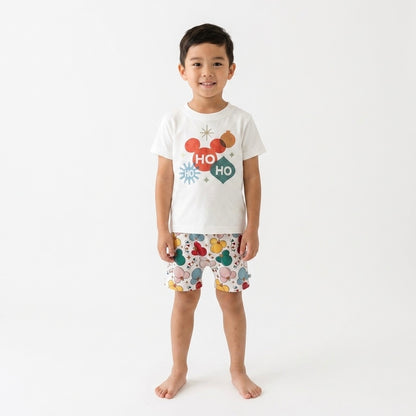 Kids Ho Ho Ho Mouse Ornament Graphic Tee & Optional Bottoms